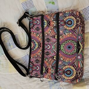 Sakroots Rainbow Wanderlust Crossbody Bag